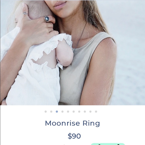 Moonglow Ring “ Full moon “ size 8 - Picture 6 of 16